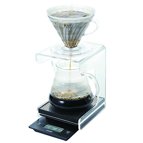 Hario V60 Drip Coffee Scale and Timer, Black